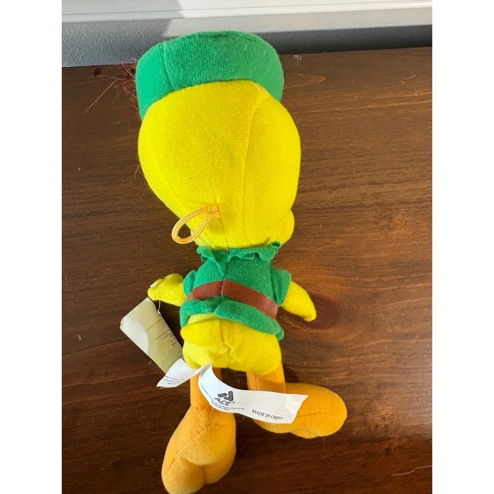 Vintage Looney Tunes Tweety Bird Robin Hood Plush Ace Novelty 11 Inch Toy